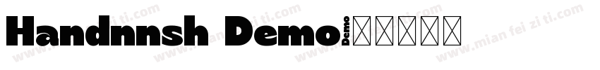 Handnnsh Demo字体转换